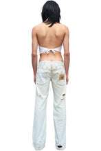 Load image into Gallery viewer, DOLCE&amp;GABBANA WIDE LEG DISTRESSED DENIM
