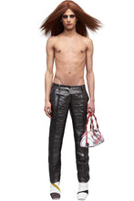 Load image into Gallery viewer, DOLCE&amp;GABBANA FOIL TROUSERS
