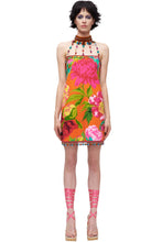 Load image into Gallery viewer, MOSCHINO COUTURE BEADED CHOKER DRESS
