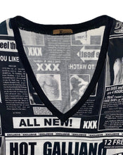Load image into Gallery viewer, JOHN GALLIANO XXX V-NECK
