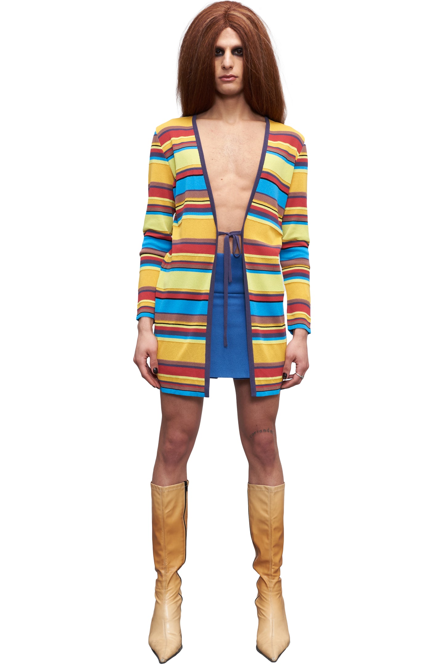 GIVENCHY BOUTIQUE STRIPPED CARDIGAN