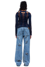 Load image into Gallery viewer, DOLCE&amp;GABBANA DISTRESSED BAGGY DENIM
