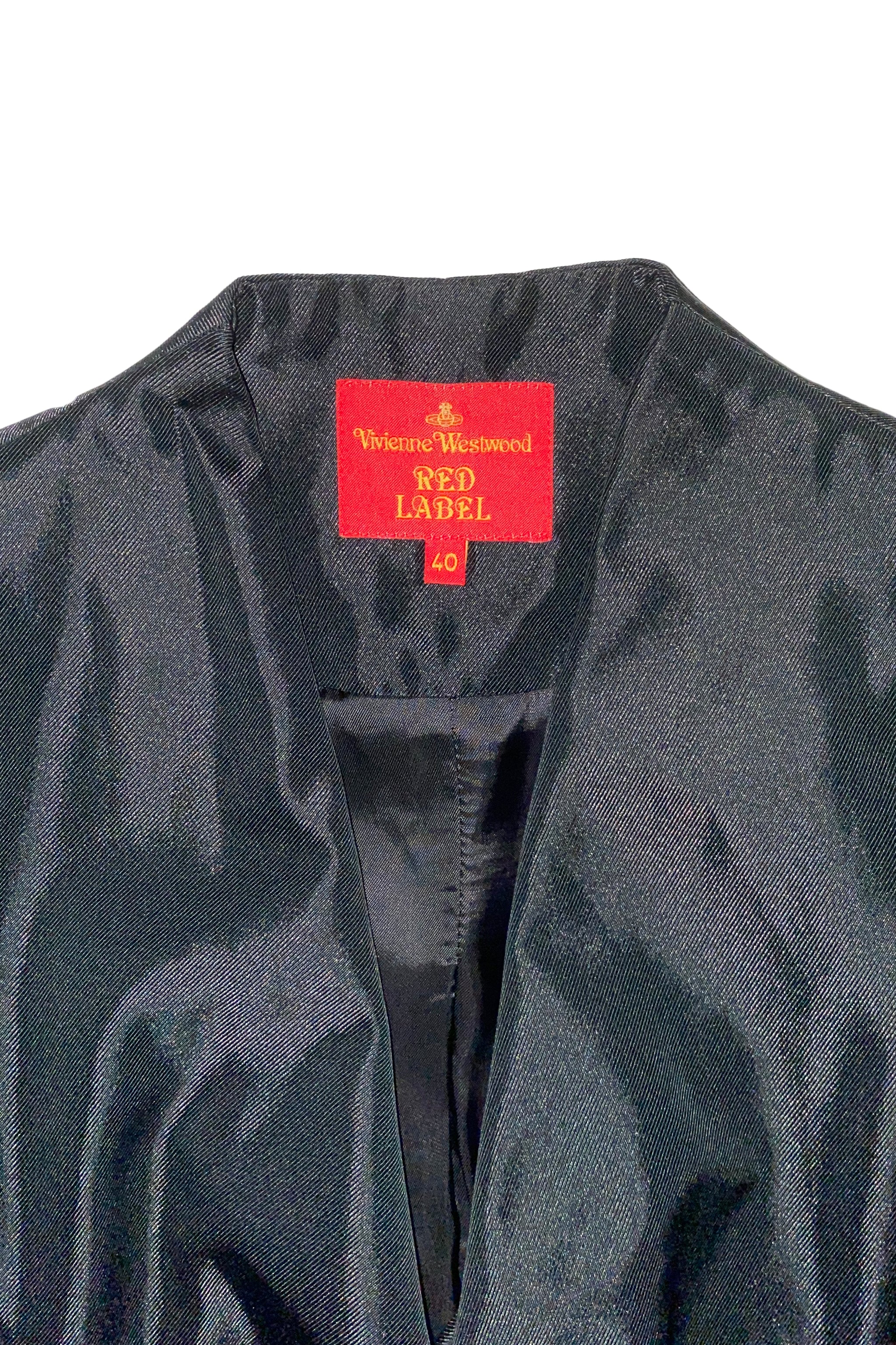 Vivienne Westwood RED LABEL ブラックジャケット 40 Vivienne Westwood Red Label Jacket - Women's 40 – Fashionably Yours